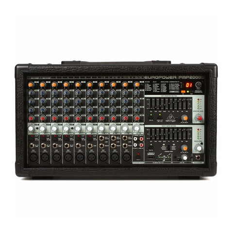 Behringer Pmp2000d Consola Mezcladora Amplificada Activa Xr