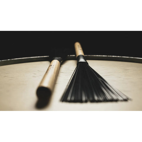 Escobilla Meinl Vassourinha Nylon Fija Madera 38cm 1.6cm Negro Negro Nocturno