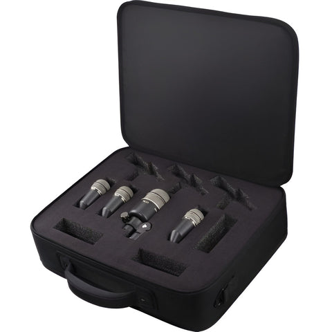 Electrovoice Pl-dk4 Paquete De 4 Micrófonos P/ Batería Color Negro