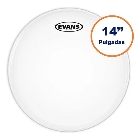 Parche De Golpe Para Tarola Tom Timbal 14 PuLG Evans B14gen