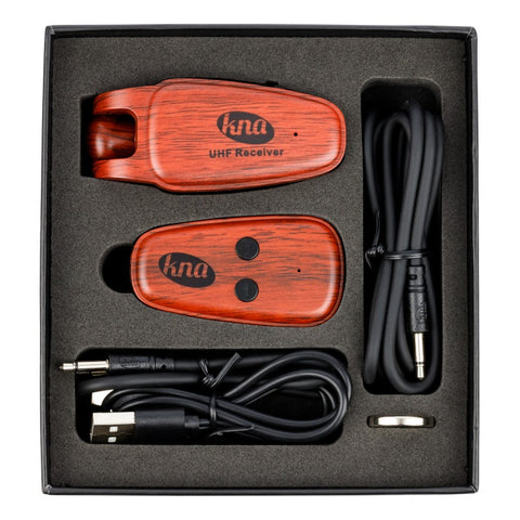 Pastilla Sistema Inalámbrico Para Inst Acústicos Kna U-wi Naranja Oscuro