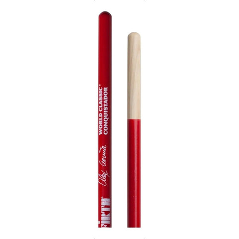Palillos Timbaleta Vic Firth Saa Alex Acuña Rojo Baquetas