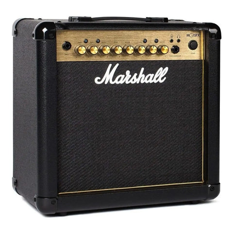 Amplificador Combo Para Guitarra 30w, Marshall Mg30gfx Negro/oro