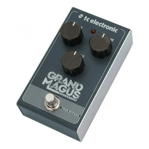 Pedal Distorsión Tc Electronic Grand Magus Tipo Valvular Guitarra Gris