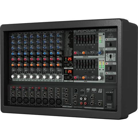 Behringer Pmp1680s Mezcladora Activa 10 Canale 1600w Multifx