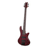 Schecter Stiletto Custom-5 Vrs Bajo Eléctrico 5 Cuerdas Red Color Rojo