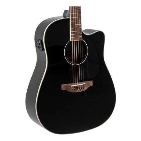 Guitarra Electroacústica Blk Applause Aed-96-5hg Wood Class Negro Diestro