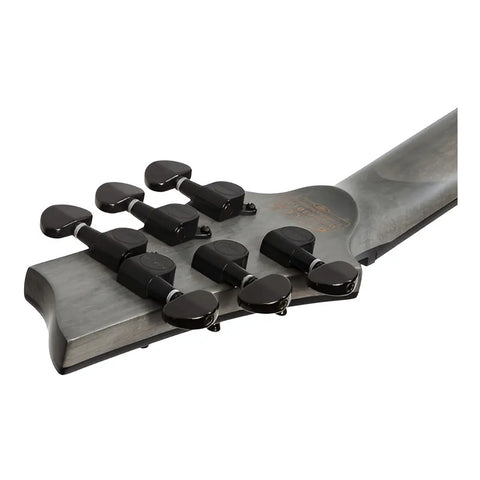 Schecter Omen Guitarra Eléctrica Charcoal Elite-6 Color Marrón Material Del Diapasón Maple Diestro