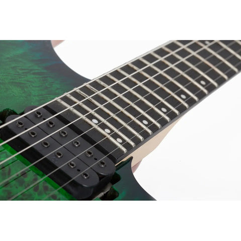 Guitarra Electrica Aqua Burst 6 Cuerdas  Schecter  C-6 Pro Diestro Aqua Burst Wengué