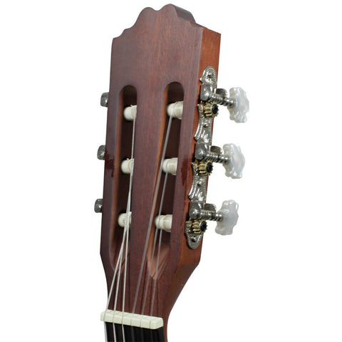 Guitarra Electro Acústica Clásica La Sevillana Un-3ceq Os Natural