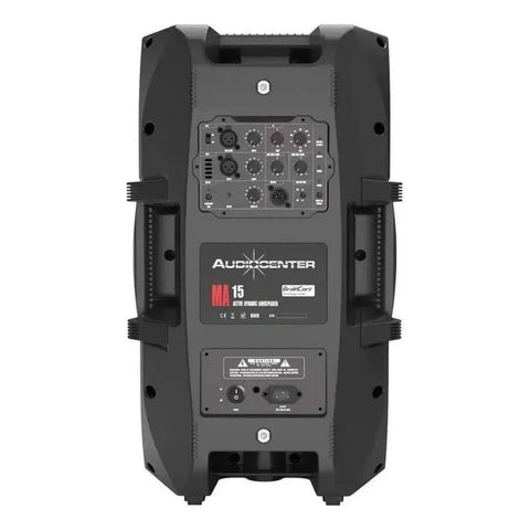 Monitor De Escenario Audiocenter Ma15 Portátil Con Bluetooth Negra Negro