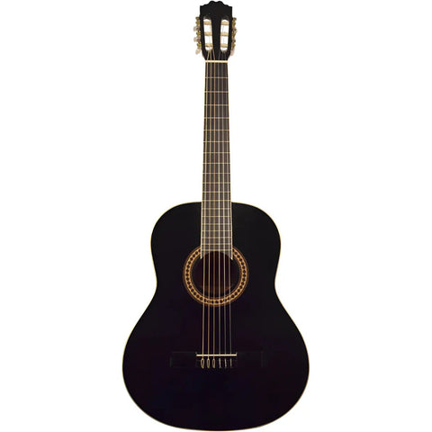 Guitarra Clásica 4/4 Color Negro La Sevillana A2 Bk Negro
