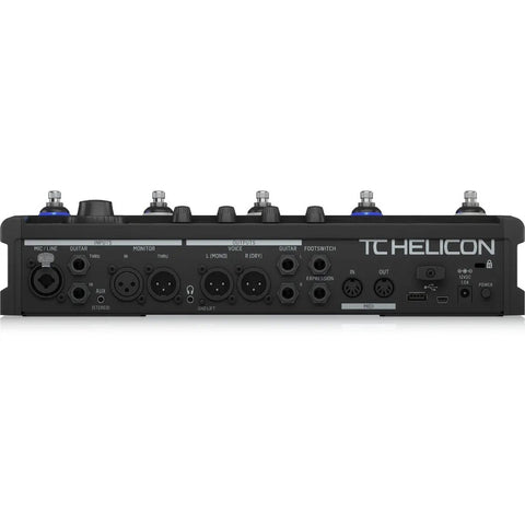 Pedal De Efectos Multiuso, Tc Helicon Voice Live 3 Extreme Negro