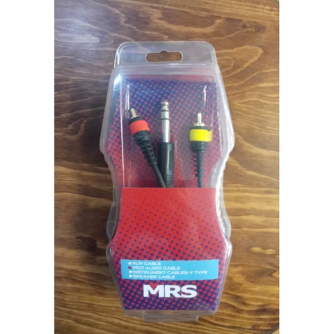 Cable Audio Stereo Jack Macho De 3 Metros, Mrs Au029-3m