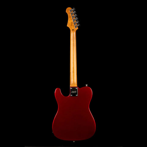 Guitarra Tipo Telecaster Jet Guitars Jet Jt-300 Car P90 Diestro Rojo Maple