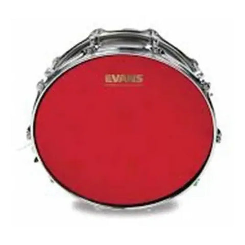 Parche Golpe Tarola 2 Capas 14 Pulgadas Evans Drumheads B14hr Hydaulic Rojo