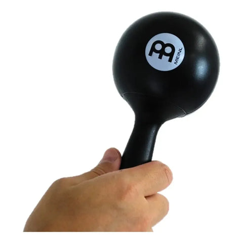 Par De Maracas De Plástico Color Negro Meinl Pm3-bk