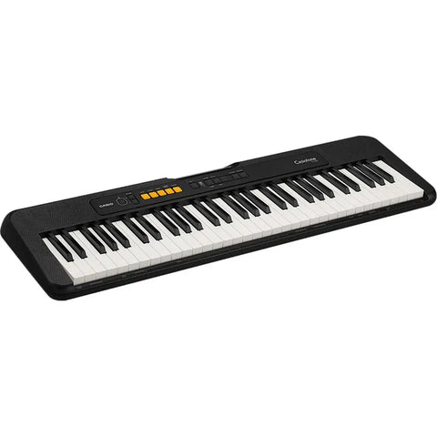 Teclado Portátil 61 Teclas Con Eliminador Casio Ct-s100 Negro