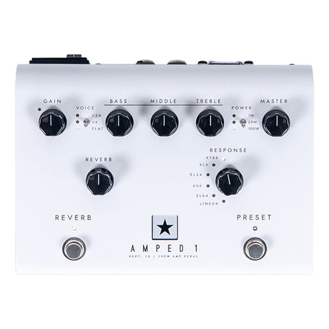 Amplificador Guitarra Formato Pedal Blackstar Dept 10 Amped1 Blanco