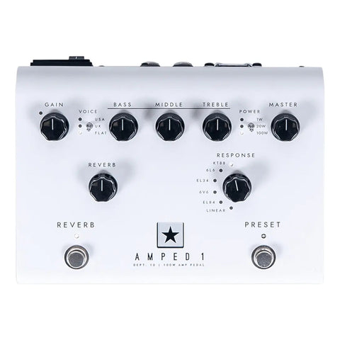 Amplificador Guitarra Formato Pedal Blackstar Dept 10 Amped1 Blanco
