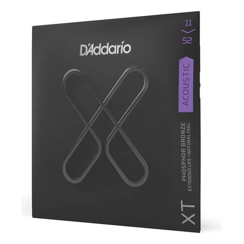 Cuerdas P/ Guitarra Acústica Bronce 11-52 D'addario Xtabr1152