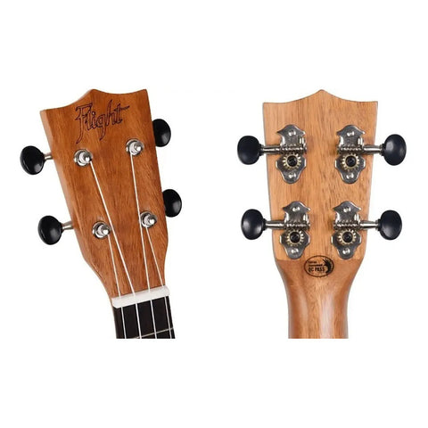 Ukelele Flight Soprano Nus310 Con Funda Inmediato Color Natural