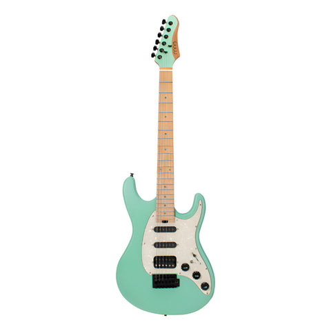 Guitarra Eléctrica Stratocaster Solid Seafoam G Mars Strat Diestro Agua Palo De Rosa