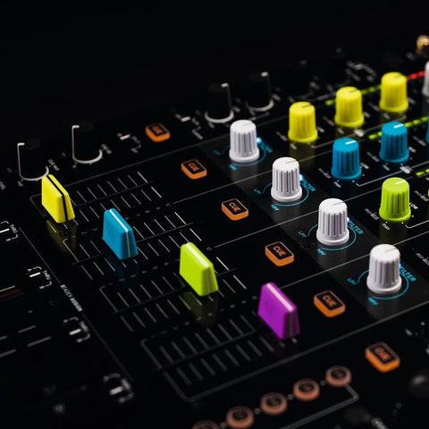 Tapas De Goma Morada Para Fader Reloop Fader Cap Set