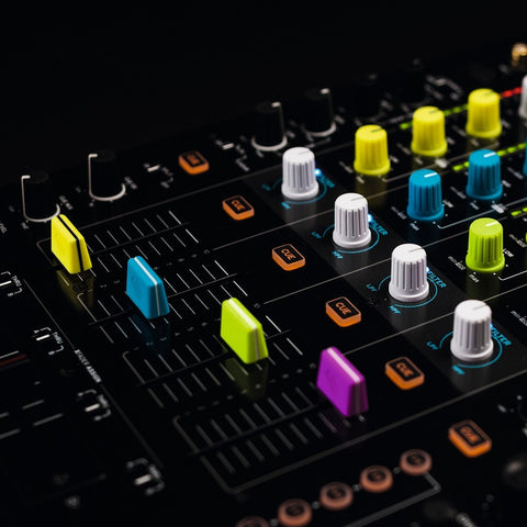 Tapas De Goma Morada Para Fader Reloop Fader Cap Set
