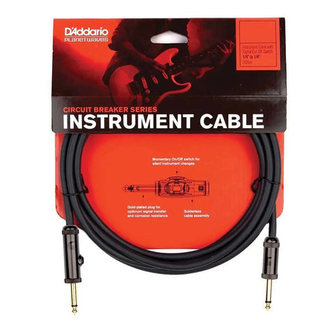 Cable Daddario Circuit Breaker Agl-10 De 3 M Para Guitarra