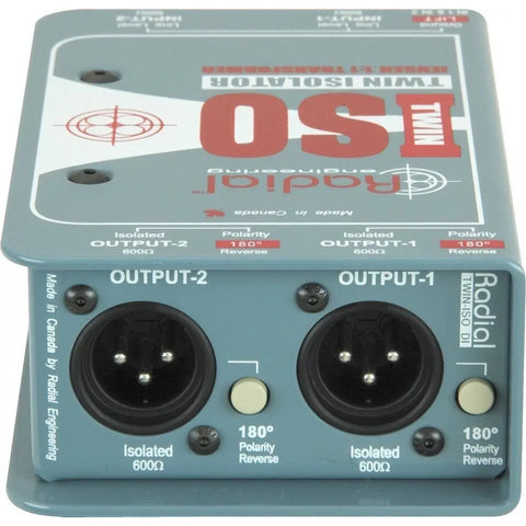 Aislador Pasivo De 2 Canales Radial Twin Iso