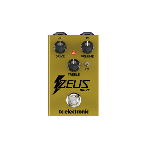 Tc Electronic Zeus Drive Overdrive Pedal Guitarra Eléctrica Boost Compacto