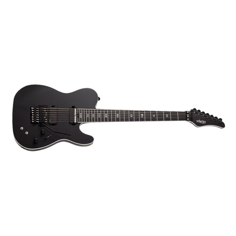 Guitarra Eléctrica Schecter Pt 7 Fr-s Sls Elite Evil Twin Bl Diestro Negro Ébano