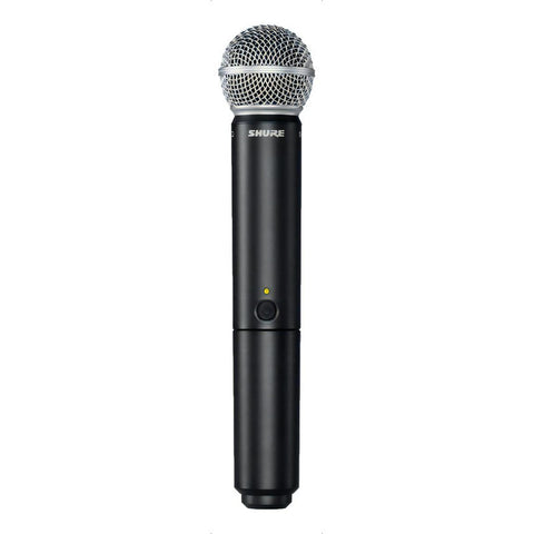 Micrófono Inalámbrico Shure Blx Series 288/sm58 Color Negro