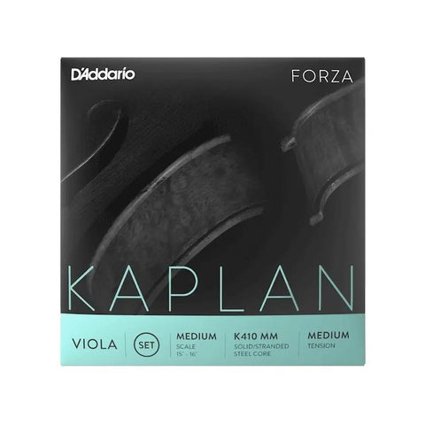 Encordado D'addario K410 Mm Viola 16 O + Kaplan Medium Ls