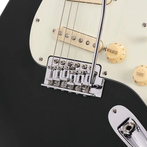 Guitarra Eléctrica Babilon Epic Ii-mb Stratocaster Negro 6 Cuerdas Diestro Color Negro Palo De Rosa