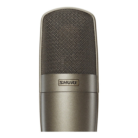 Micrófono Cardioide Gran Diafragma Doble Shure Ksm42/sg Gris