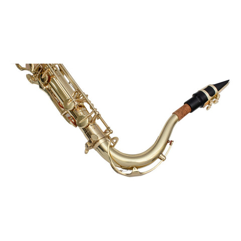 Saxofon Laqueado Tenor Con Estuche Maxima Kfts-100g Dorado