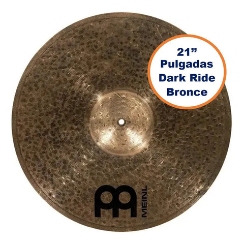 Platillo Dark Ride Bronce 21 Pulgadas Meinl B21dar Byzance B20