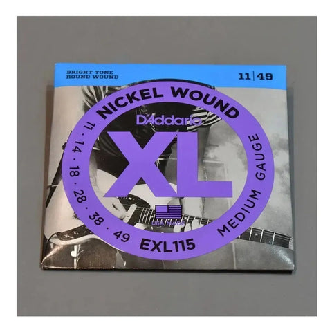 Encordado Eléctrica Daddario Exl115 Nic. Wound 011