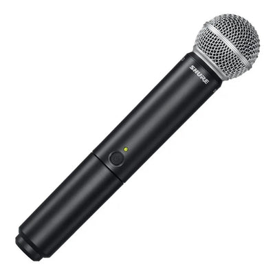 Sistema Inalámbrico Shure Blx24/sm58 Con Micrófono De Mano Color Negro