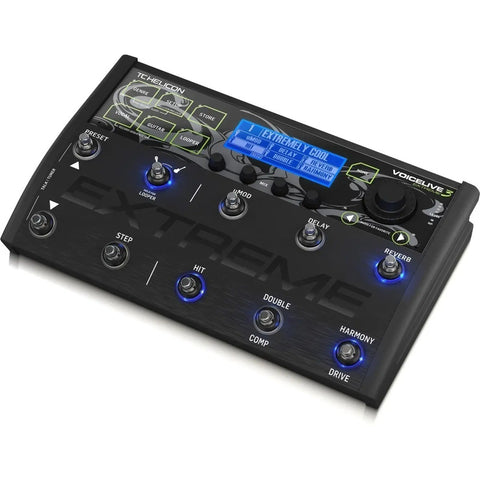 Pedal De Efectos Multiuso, Tc Helicon Voice Live 3 Extreme Negro