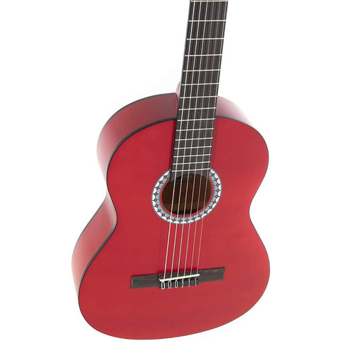 Guitarra Clásica Concert Escala 3/4 Color Roja Gewa Ps510143 Rojo