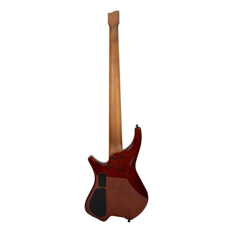 Bajo Mars Eléctric Color Brown Burst Mod. Headless 5 Cuerdas Diestro Brown Burst