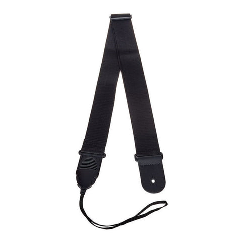 Tahalí Negro Nylon Tejido P/guitarra Planet Wave Pwspa200 Negra