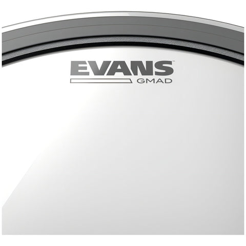 Pele Para Bumbo Gmad Transparente 20 Evans Bd20gmad