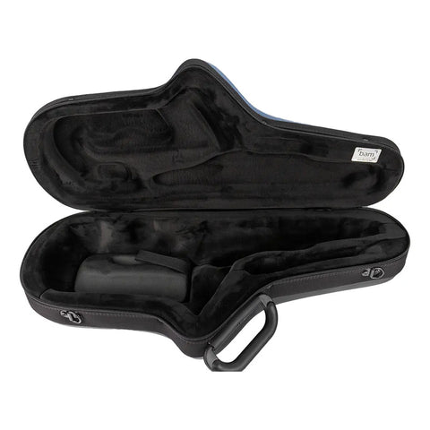 Estuche Case Premium Para Saxofón Alto Bam 4001s Azul.
