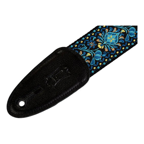 Levy's Leathers Jacquard Weave Hootenanny - Correa Para Gui. Color M8ht-04 Polipropileno, Cuero