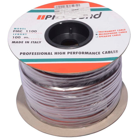 Cable P/microfono Prof 100mt Prosound Pmc-1100/100mt Lrd