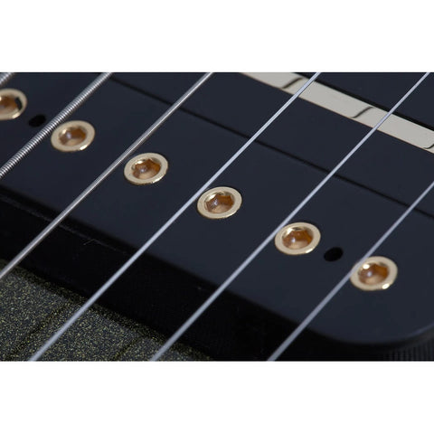 Schecter C-1 50th Anniversary  Guitarra Eléctrica Gold Burs Diestro Natural